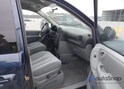 2006 Dodge Caravan Sxt из США, поврежденный, VIN 1D4GP45R46B593340